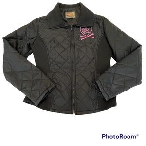Quilted Motorcycle Riding Jacket